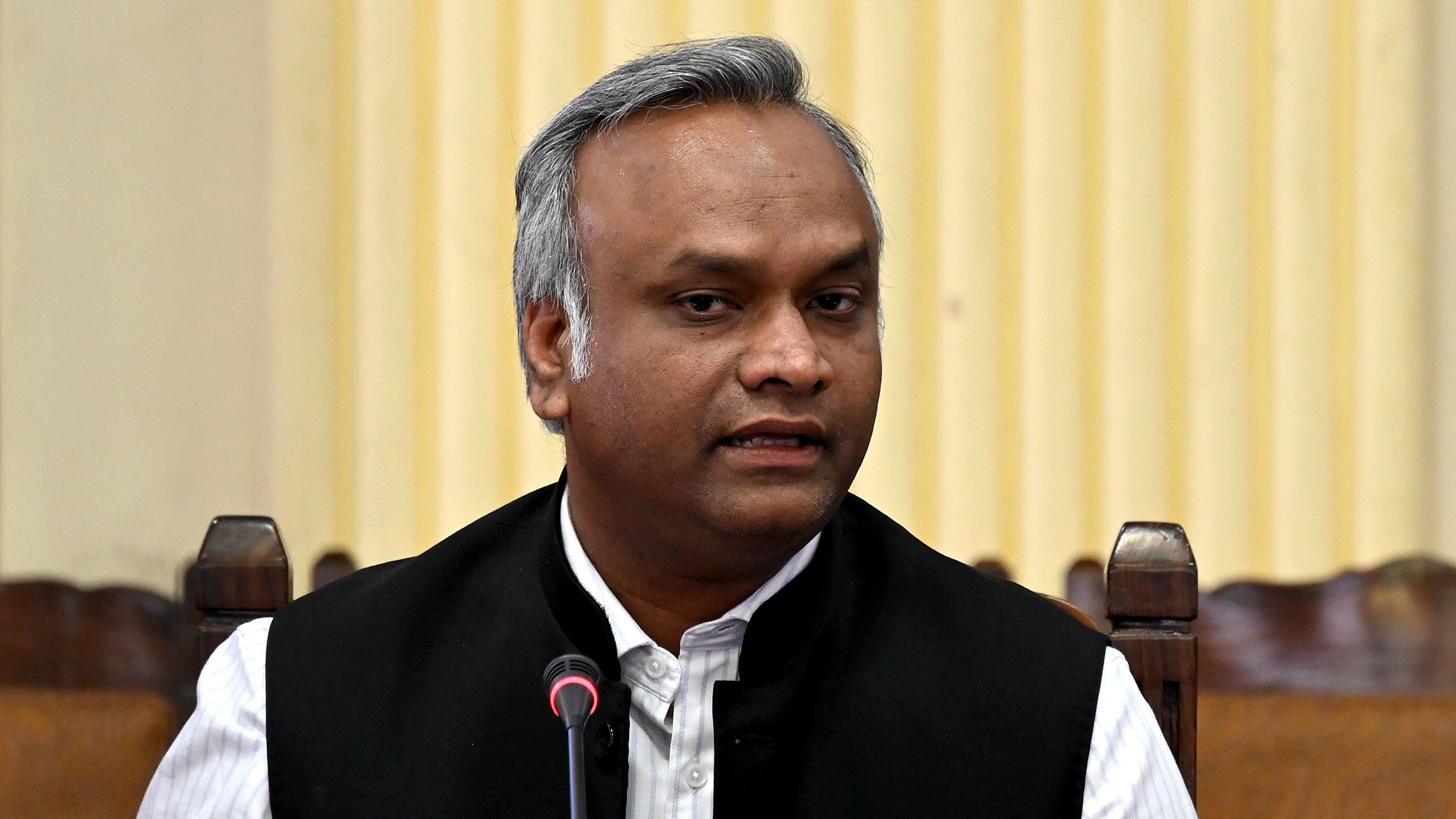 <div class="paragraphs"><p>Information Technology Minister Priyank Kharge</p></div>